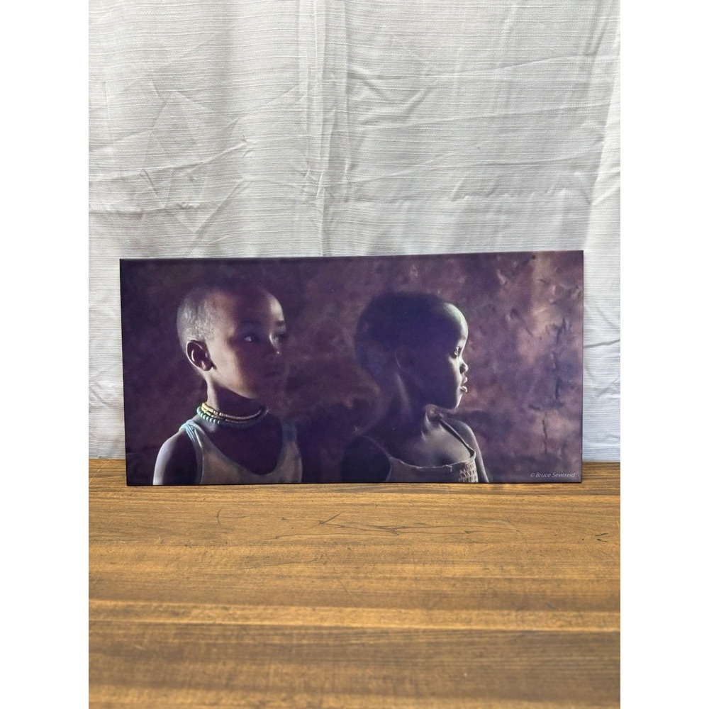 Bruce Severeid Fine Art Photo On Canvas Quiet Contemplation 24"x11" PNW Artist